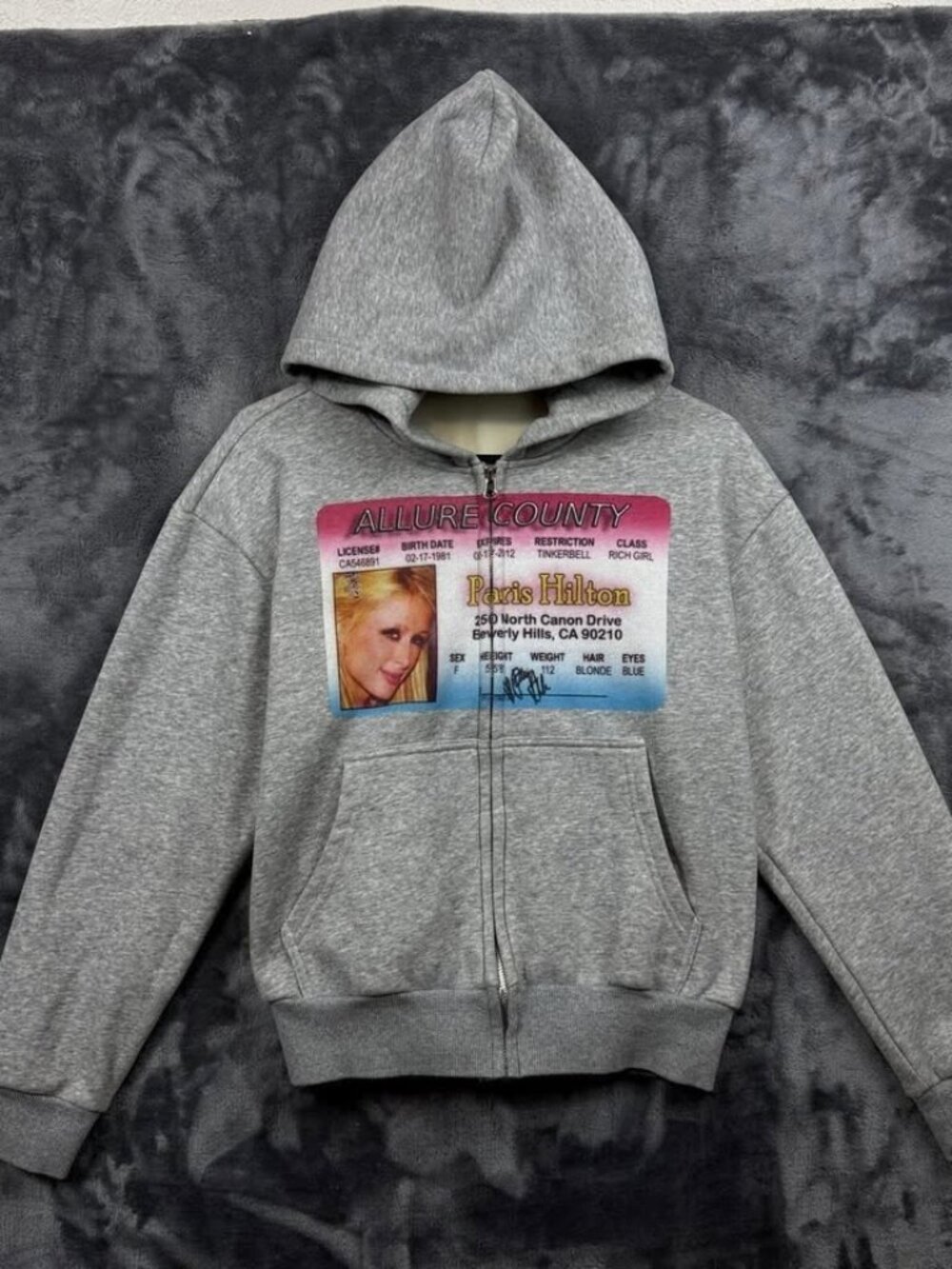 Allure County Paris ID hoodie sz x large